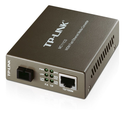 Convertidor De Medios Tp-link Mc111cs Mono Modo Wdm Conector