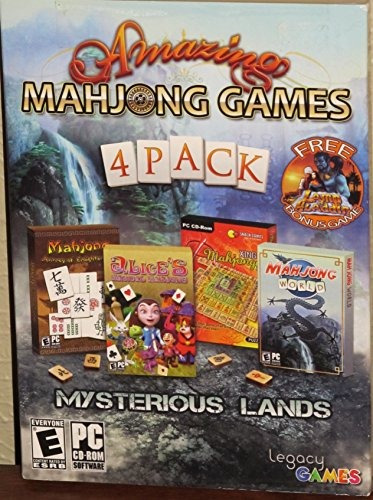 Increíbles Juegos De Mahjong 4 Pack Tierras Misteriosas Con
