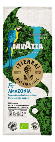 Café Lavazza Grano Molido For Amazonia 180 Grs