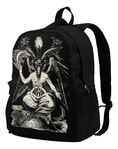 Baphomet Sabbatic Goat Devil Mochilas Satán Steven Rhodes F