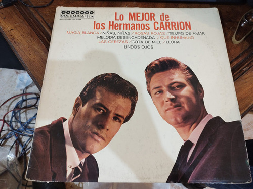 Los Hermanos Carrión Lo Mejor Vinyl,lp,acetato (Usado)