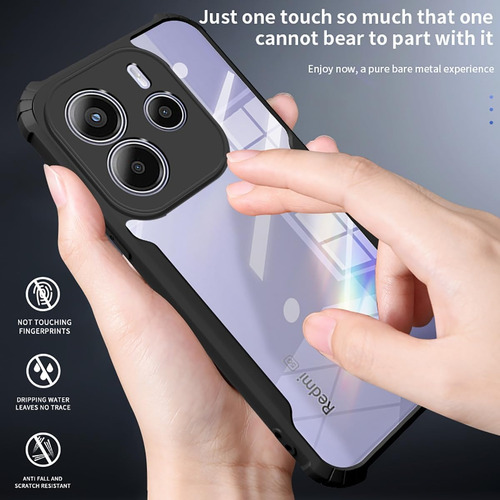 Funda Para Xiaomi Redmi Note 14 5g Transparente Carcasa