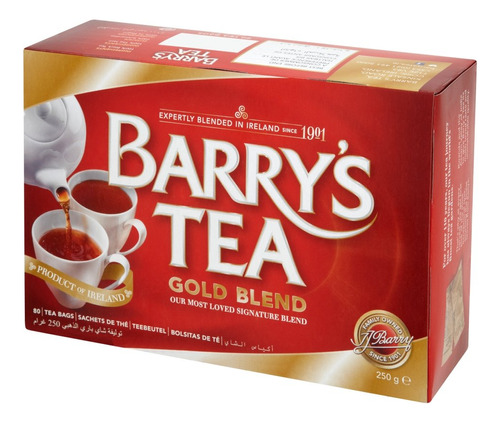 Barrys Tea Gold Blend Te Irlandes, 80 Ct