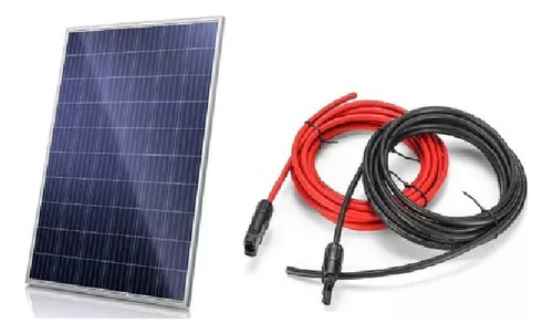 Panel Solar Monocristalino 12v 200w + Cable Mc4 20 Metros