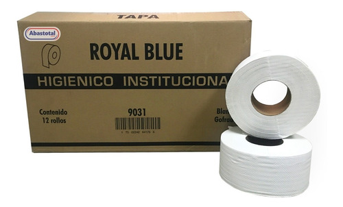 Papel Higiénico Junior Institucional Royal Blue [c12 Rollos]