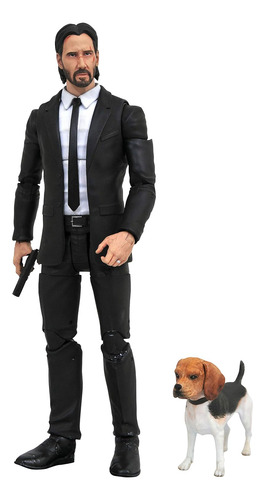 Diamond Select Toys John Wick Select - Figura De Acción, Col