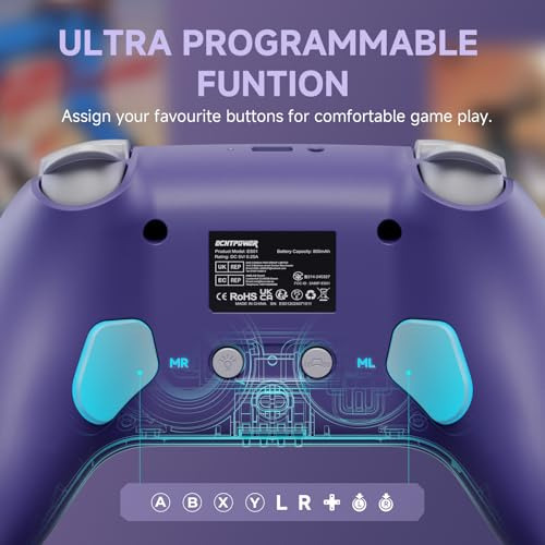Echtpower Pack: Controlador Inalmbrico Para Nintendo Switch