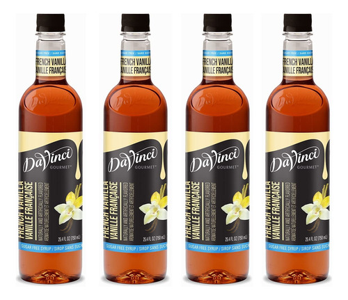 Jarabe Sin AzĂșcar Davinci Gourmet 1 Litro