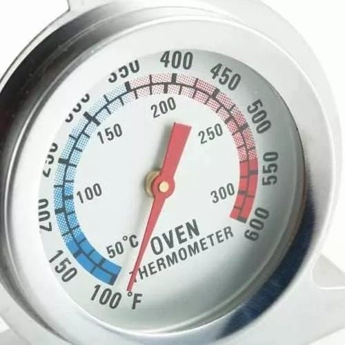 Termômetro Analógico Para Forno Em Aço Inox - Uso Interno