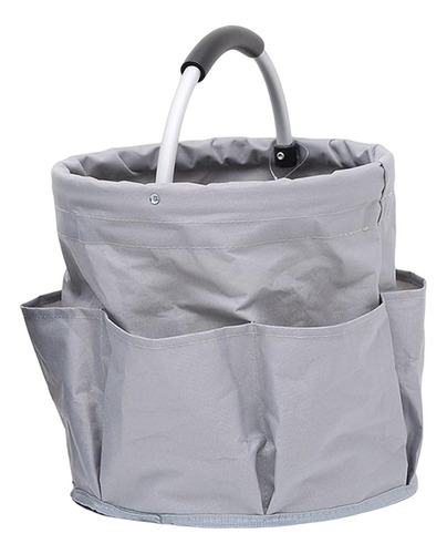 Cesta De Picnic De Gran Capacidad Bolsa De Aseo Para Gris