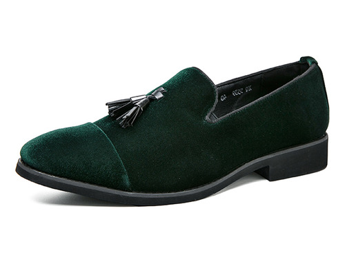 Mocasines Formales De Piel De Gamuza Oxford Para Hombre