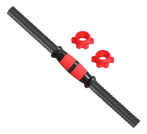 Varilla De Mancuernas Con 2 Tuercas Juego De Mancuernas 51cm
