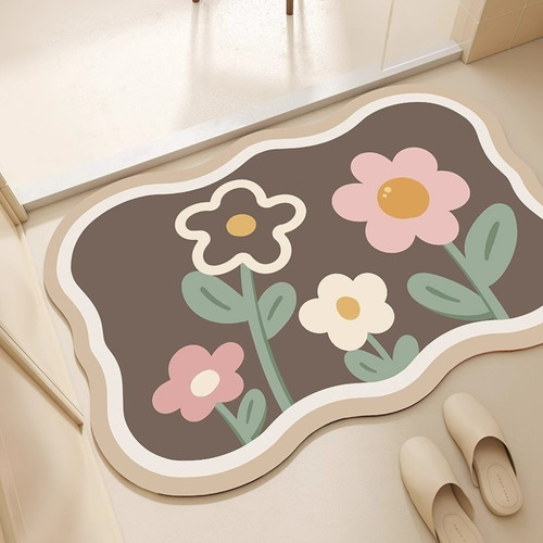 Alfombrillas De Baño, Diatomita, Resistentes A La Suciedad,
