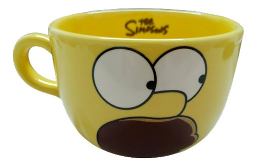 Taza Tazón Los Simpsons Cara De Homero