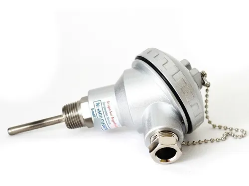 comprar Sensor Rtd Pt100  200 ºc Cabezal Din B Rosca 1\u002F2  Bsp Inox