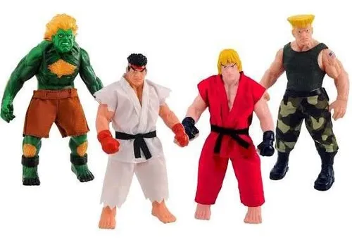 BONECO GUILE STREET FIGHTER OFICIAL CAPCOM / ANJO BRINQUEDOS (4/4