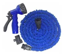 Comprar Manguera Expandible Flexible 22.5 Metros Con Aspersor Jardin Color Azul