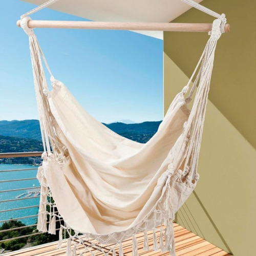 Imagen 3 de 8 de Silla Colgante Nasau Tipo Hamaca Color, Home Collection