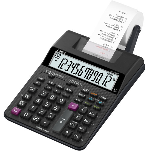 Calculadora Com Bobina Hr-100rc-bk Bivolt Casio