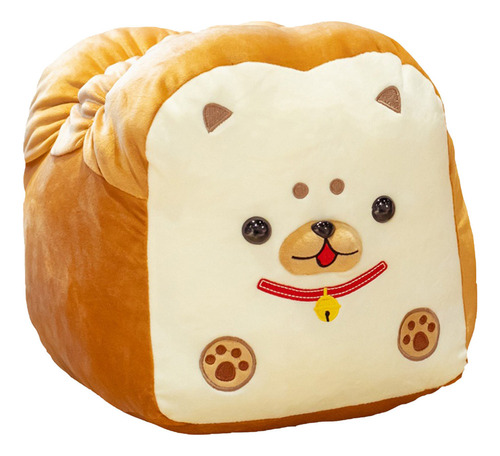 Adorable Sofá Largo De Algodón Shiba Inu Con Forma De Pan