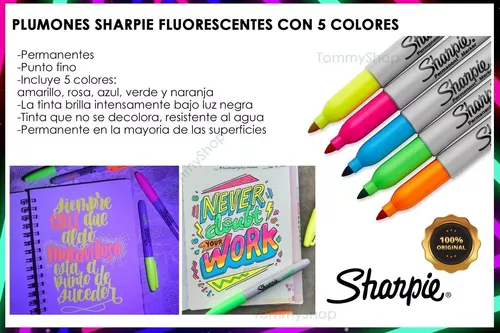 plumones sharpie colores