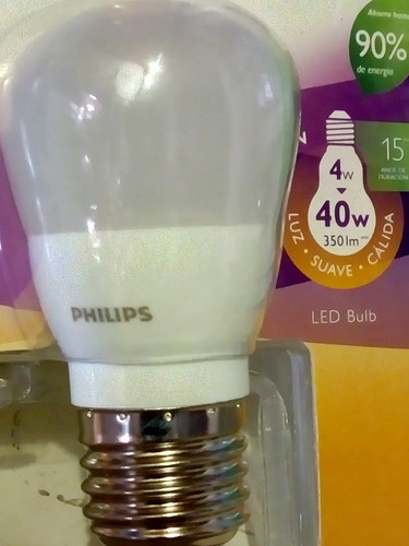 Lampara Led Bulb Con Balastro Incorporado Luz Suave Calida