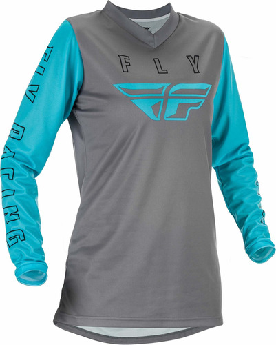 Fly Racing Unisex Para Niños, Gris/azul, S