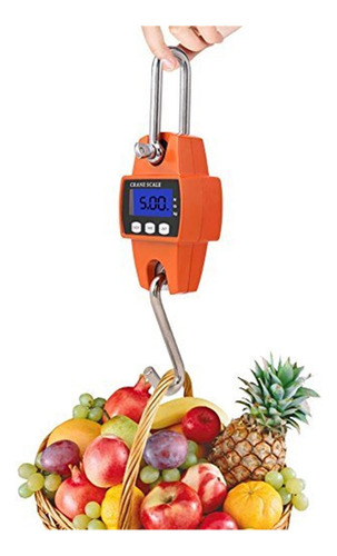 Balanza De Pesaje Portátil De 300kg Con Accesorios Mini