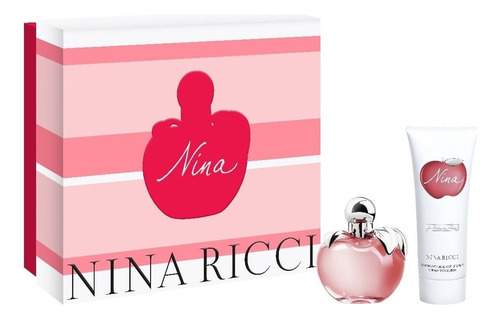 Set Nina Ricci Nina Edt 80ml Volumen De La Unidad 80 Ml