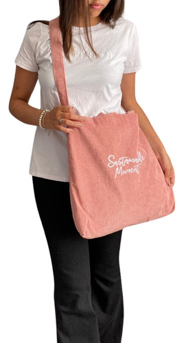 Bolsa Bandolera De Pana Para Mujer, Bolsa De Corduroy