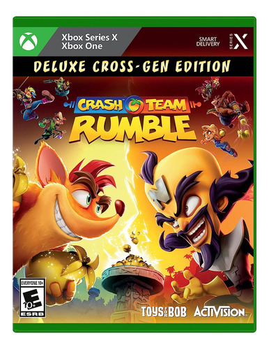 Juego físico Crash Team Rumble Deluxe para Xbox One E Series X