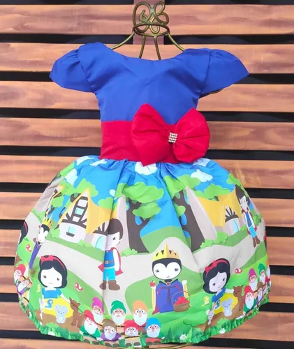 Vestido branca hotsell de neve cute