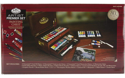 Royal Langnickel Cofre Pintura Multimedia Set Art Istico 80