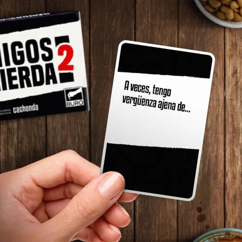 Amigos De Mierda 2 Juego Cartas Previa Buro - Sharif Express