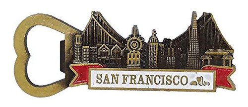 Imán Golden Gate Bridge San Francisco  Abridor De Botellas