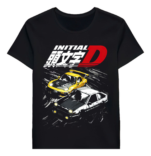 Remera Mountain Drift Racing Initial D Tandems Ae86 72657110