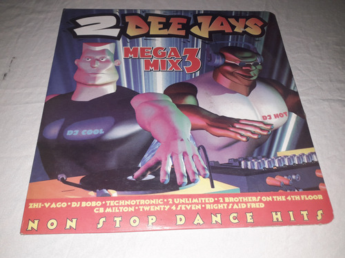 2 Dee Jays Mega Mix Lp Vinilo House Electronica