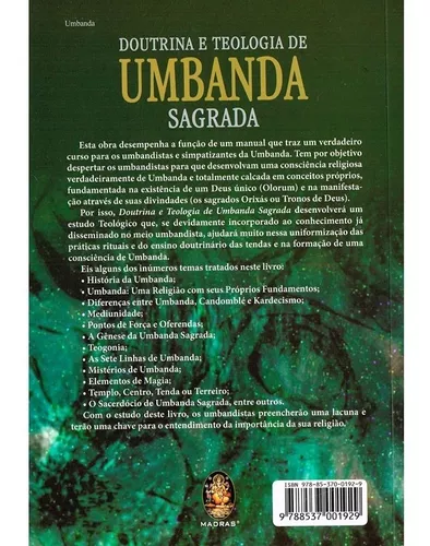 Resumo Orixas Teogonia de Umbanda Rubens Saraceni