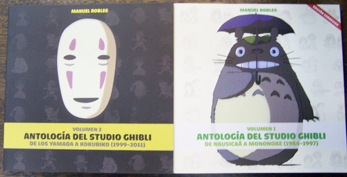 Antologia Del Estudio Ghibli 1984-2011 * 2 Tomos * M. Robles
