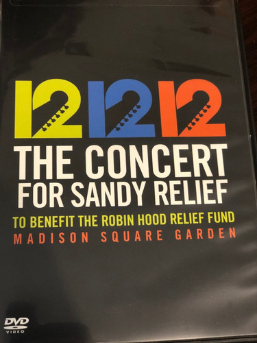 12-12-12 The Concert For Sandy Relief Dvd