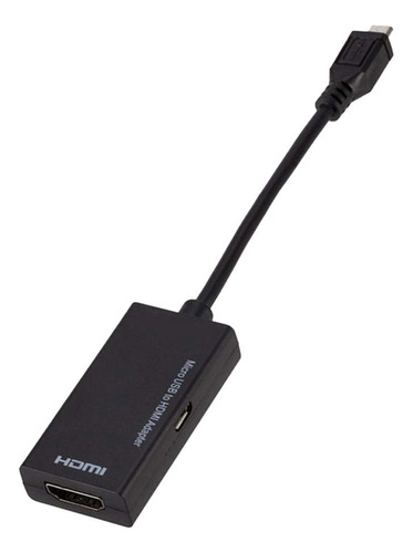 Convertidor De Adaptador Micro Usb Hdmi For Tableta