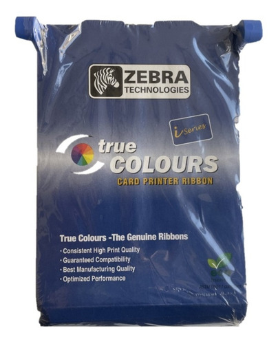 Cinta Ribbon Zebra Color 200 Impresiones P100, P110 Y P120