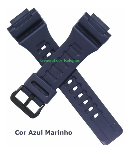 Pulseira Casio W-735h Aq-s810w Aeq110w Azul Marinho Original