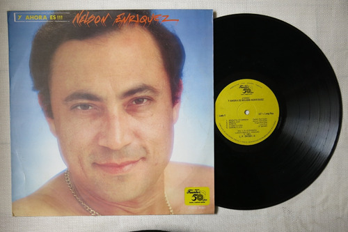 Vinyl Vinilo Lp Acetato Nelson Enriquez Y Ahora Es Tropical