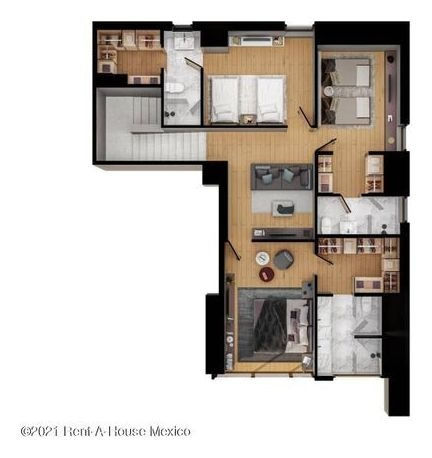 Imagen 13 de 13 de Depa En Venta Cuajimalpa De Morelos, 3hab, 4 Baños, 3 Cajones. F.m