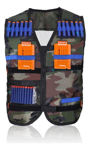 Chaleco Táctico Para Niños Yosoo Para Pistola Nerf Eva N-strike Elite Series, Camuflaje