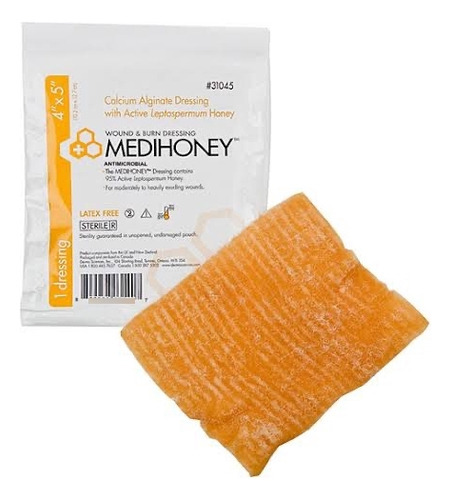 Medihoney Alginato De Calcio 10.2x12.7cm (3 Piezas)
