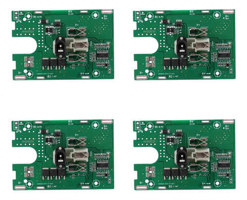 4x Placa De Protección De Batería De Litio Bms 5s 18v 21v 30