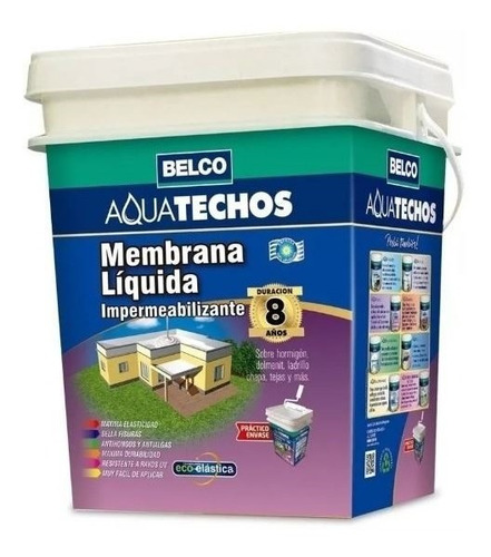 Membrana Liquida Belco Aqua Techos 1.15 Kg - Ynter Industria