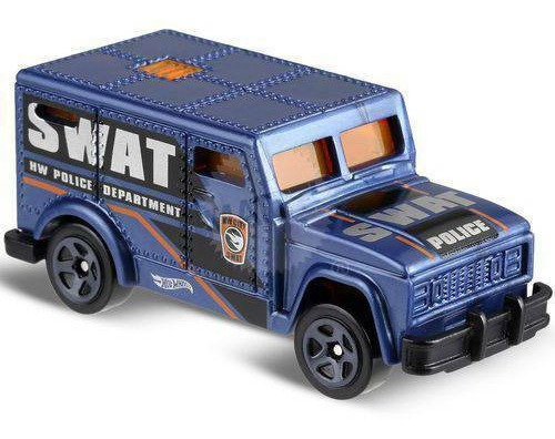 Hot  Wheels Armored Truck Swat Azul